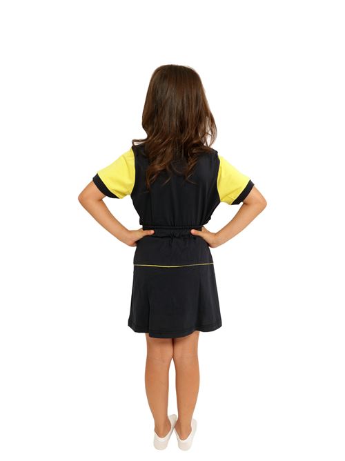 POLO MEZZA MANICA IL CAPITANO SCUOLA | A15320 15320BLU/GIALLO